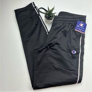 NWT Champion Logo Stripe Drawstring Track Pants